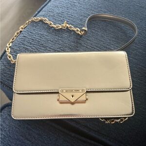 Michael Kors Metallic Gold Crossbody Bag